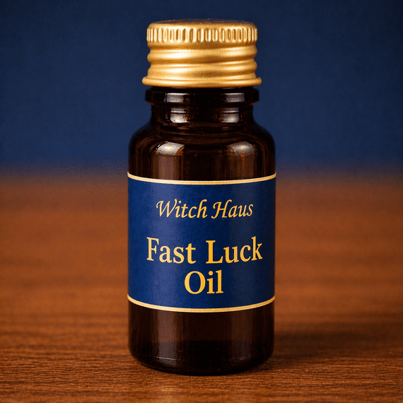 Fast Luck Oil 10ml | Quick Luck, Opportunity & Results | Witch Haus