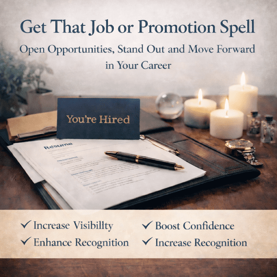Get That Job or Promotion Spell | Career Success & Opportunity UK