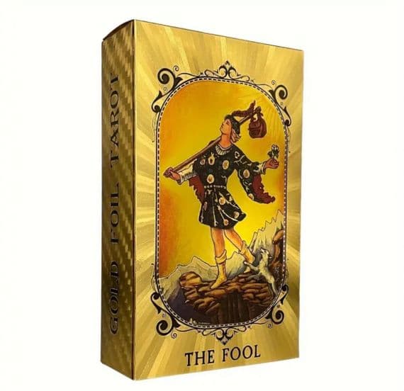 Gold Foil Rider Waaite Tarot