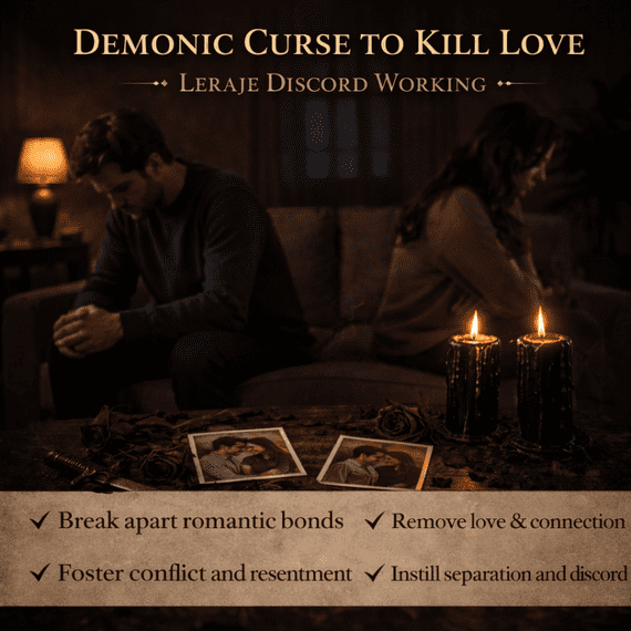 Leraje Love Destruction Curse | Kill Love & Create Discord Spell UK