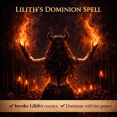 Lilith’s Dominion Spell – Command Their Will, Rule Their Desire