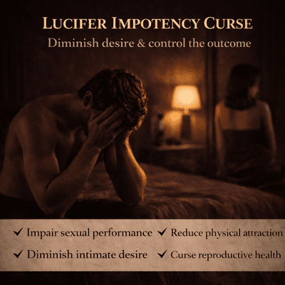 Lucifer Impotency Curse – Block Desire & Performance