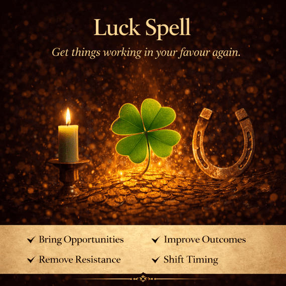 Luck Spell UK | Good Fortune, Opportunity & Positive Outcomes