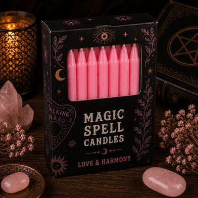 Pink Spell Candles- Box of 12