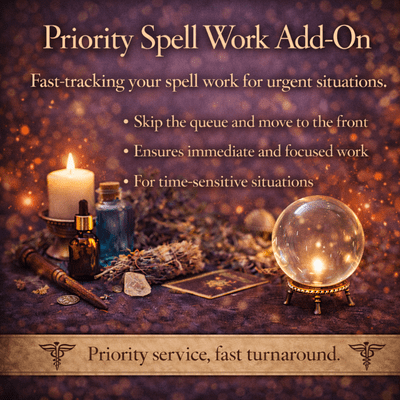Priority Spell Work (Add-On)