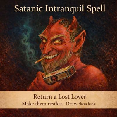 Satanic Intranquil Spell – Return a Lost Lover
