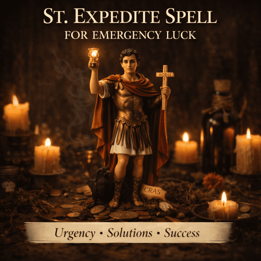 St Expedite Spell UK | Emergency Luck, Fast Results & Urgent Help