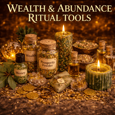 Wealth & Abundance Ritual Tools