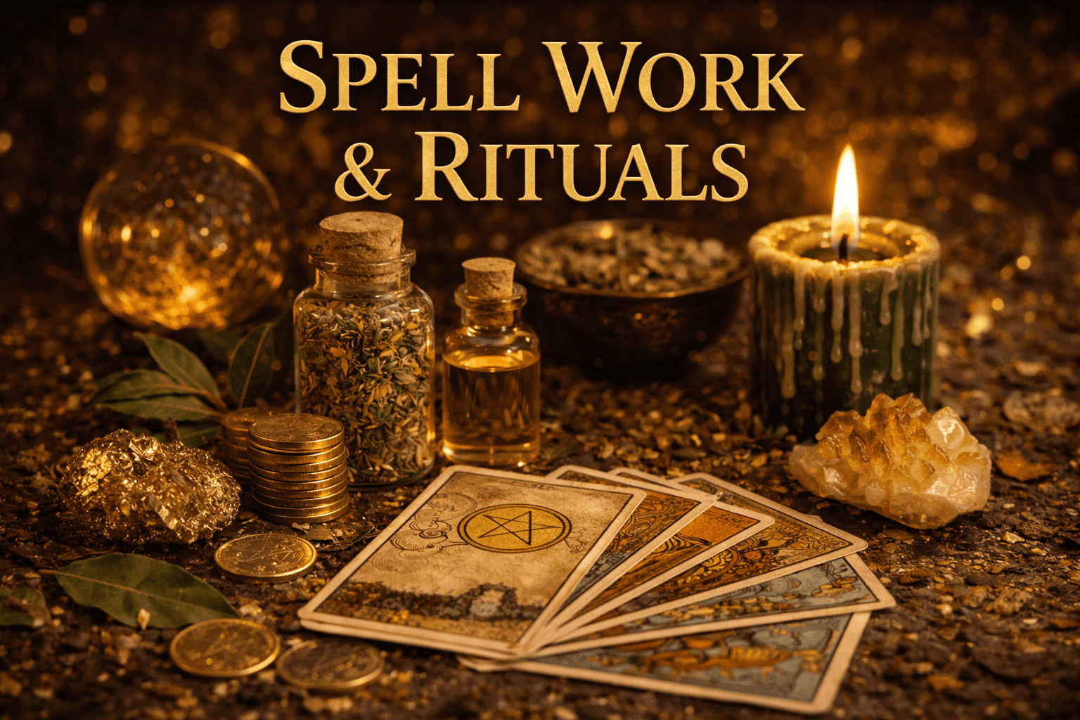 spellwork and rituals for love money protection and spiritual work