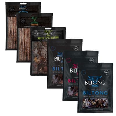 CREATE YOUR OWN Biltong & Droewors Combo