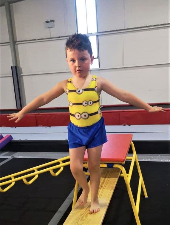 Boys Minion Leotard