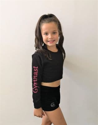 Gymnast Cropped Sweatshirt