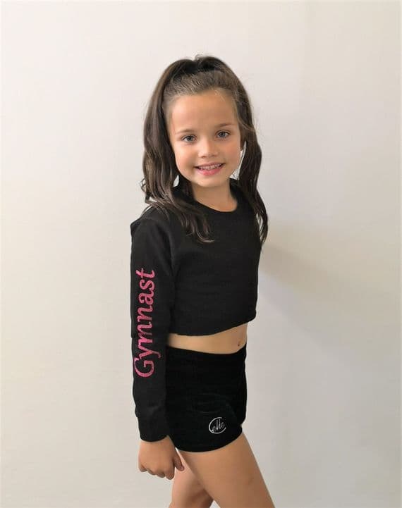 Gymnast Cropped Sweatshirt