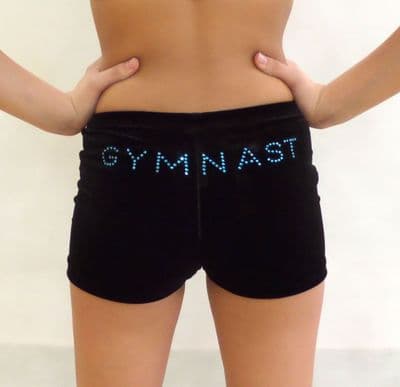 Gymnast  Velvet Shorts