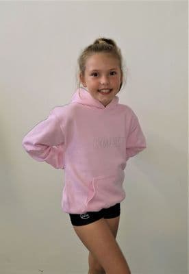 Pink Gymnast Diamante Hoodie