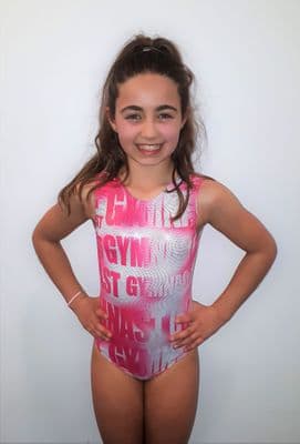 Pink Gymnast Leotard