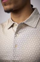 Glenmuir Benvie Shirt - Linen/Black