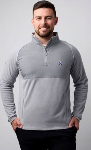 Glenmuir Culross ¼ Zip Fleece - Grey
