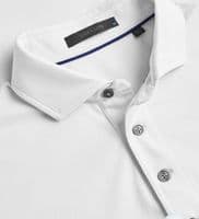 Greyson Omaha Long Sleeve Polo - White