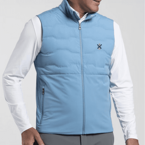 Kjus Mens Regulator vest - Atlanta Blue