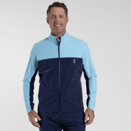 Kjus Rain Rescue 2.0 Jacket - Poolside/Atlanta Blue