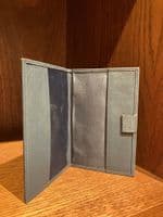 Leather Scorecard Holder - Navy