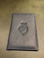 Leather Scorecard Holder - Navy