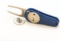 Metallic Divot Tool - Navy