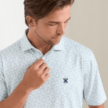 Peter Millar Cheers Performance Shirt - Green