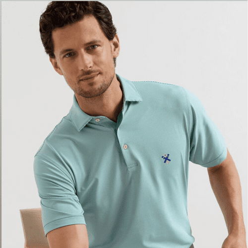 Peter Millar Jubilee Stripe Performance shirt - Green