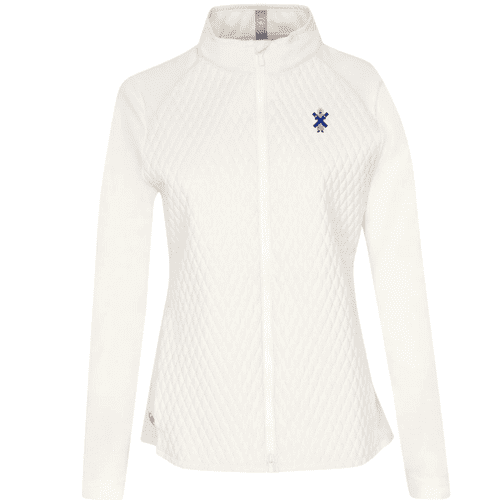 PETER MILLAR LADIES HYBRID JACKET - IVORY