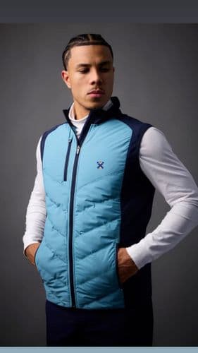 Sunderland Andorra Gilet - Pacific Blue/Navy