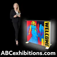 3m x 3m iGLO LED Lightbox Exhibition Stand Kit 7