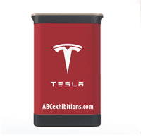 3x3 Curved Magnetic Pop Up Exhibition Stand and Display, also straight 3x3 pop up