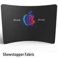 Fabric Showstopper 3x3 curved  pop up exhibition stand