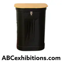 3x4  Curved Pop Up Stand Exhibition Display 3m wide x 2,2m high