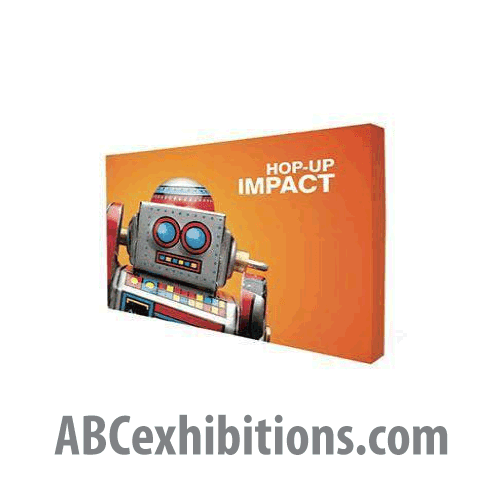 Hop Up 3x5  Fabric Pop Up Exhibition Display Stand