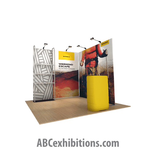 Athens 3 x 3 exhibition stand display
