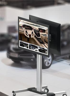 Double Sided Screen Stand