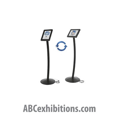 Elegant iPad Holder in black