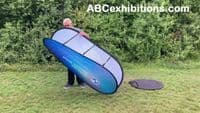 Flipper Indoor Outdoor popup banner