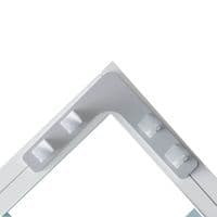Folding LED lightbox  with double sided graphics
