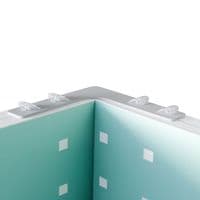 Folding LED lightbox  with double sided graphics