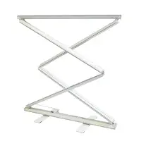 Folding LED lightbox  with double sided graphics