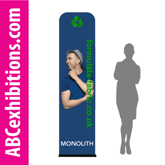 Formulate Monolith Fabric  Exhibition Banners 60cm to 150cm