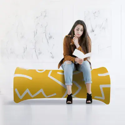 Inflatable event bench seat