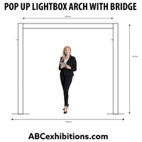LED Exhibition Lightbox Arch