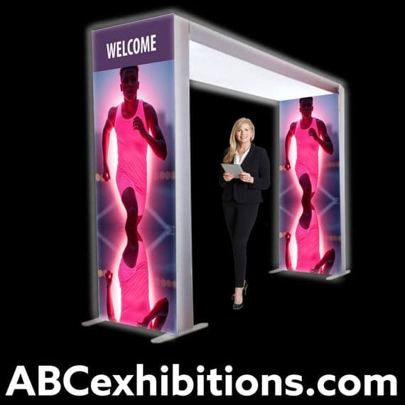 LED Exhibition Lightbox Arch