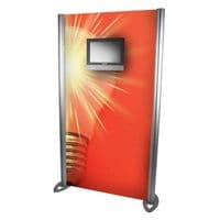 Linear Display Stand Complete With Graphics