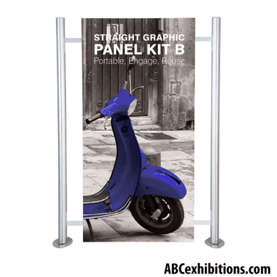 Linear Straight Graphic Panel Kit A